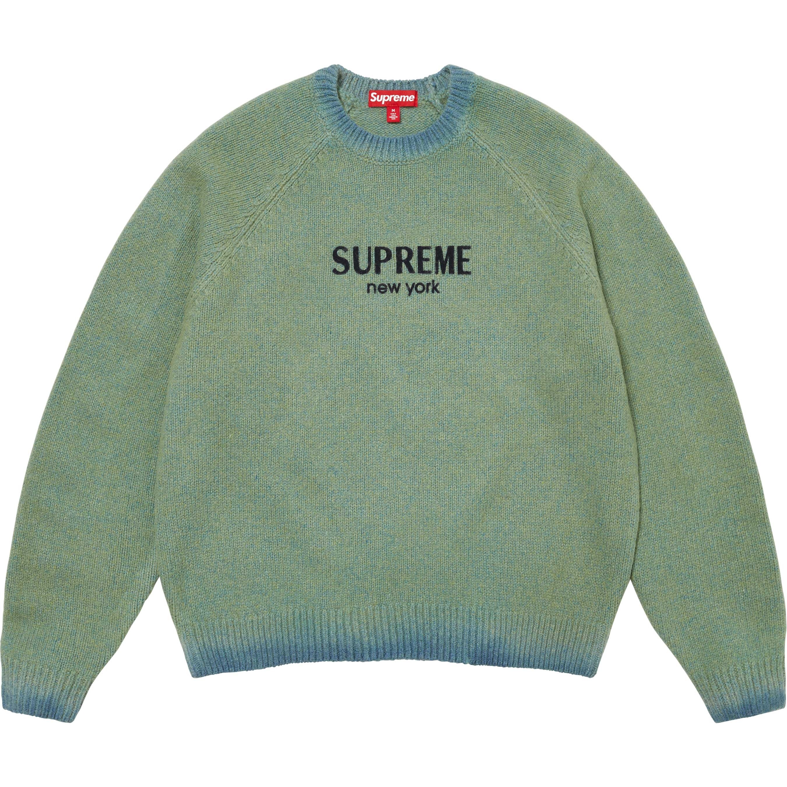 Flocked Logo Sweater view 6